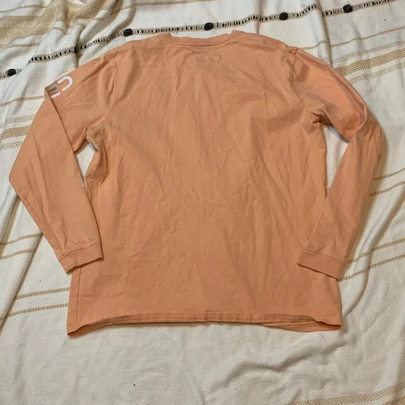 Carhartt Loose Fit Long Sleeve Spellout Shirt Size Large - Picture 2 of 7